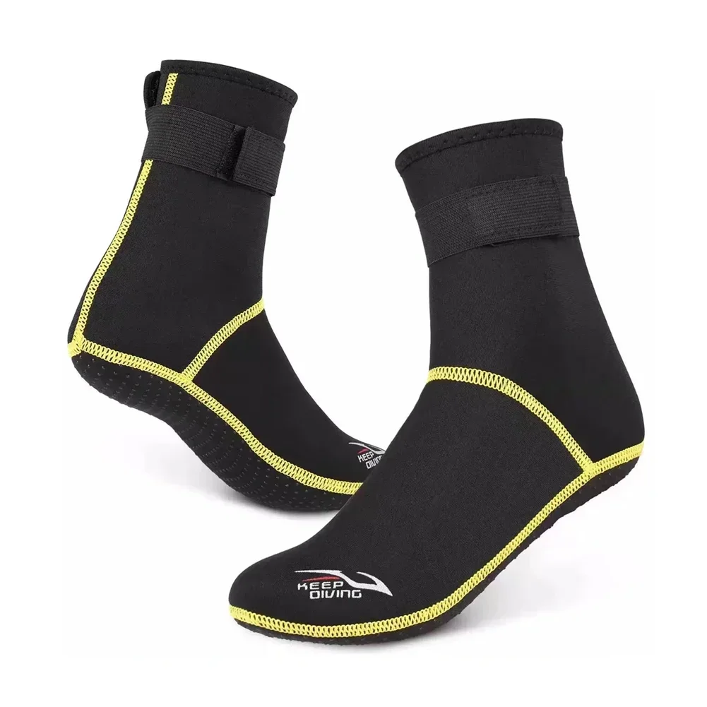 Diving Socks 3mm Neoprene Beach Water Socks Thermal Wetsuit Boots Anti Slip Diving Socks for Rafting Snorkeling Sailing Swimming