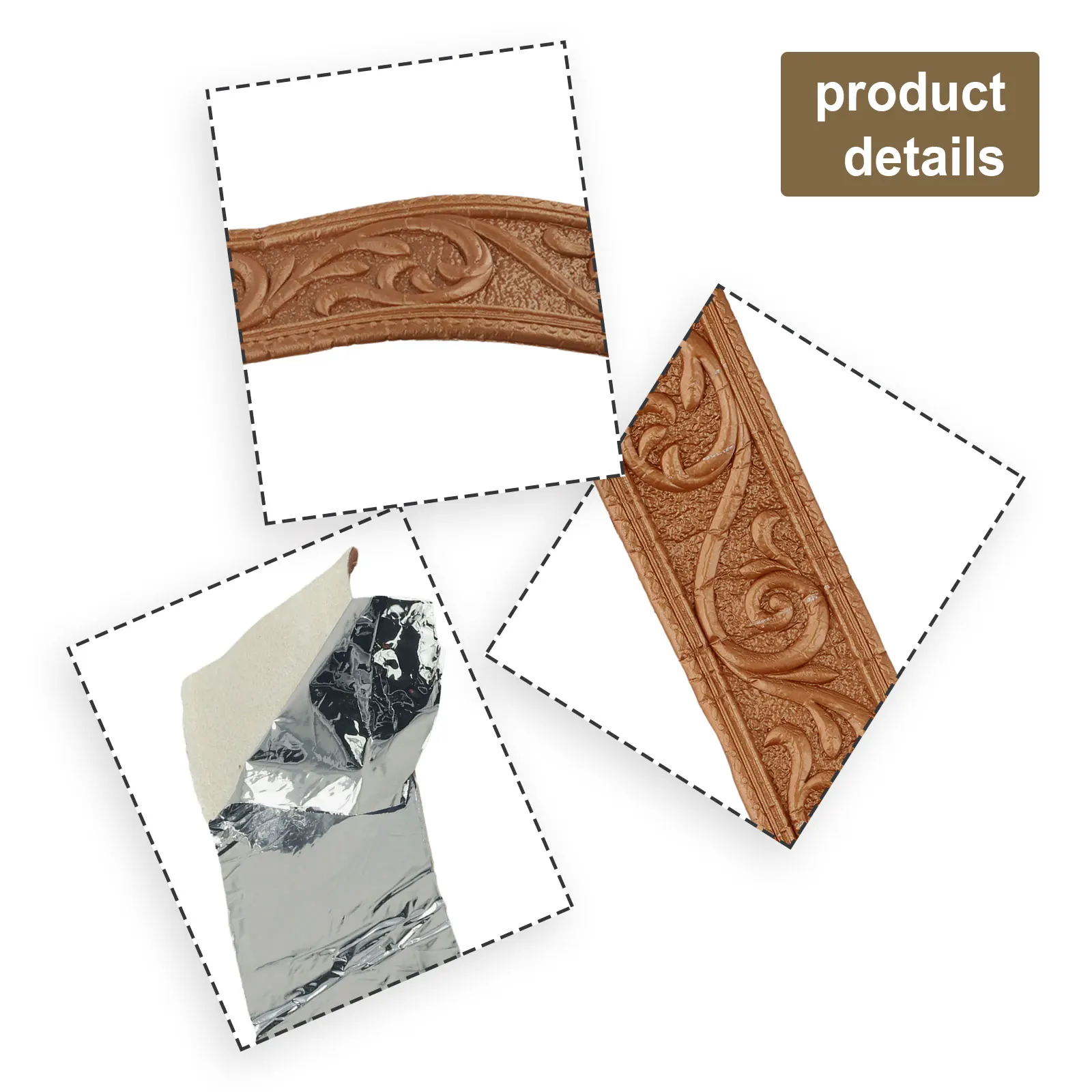 3D Wall Trim Line Skirting Border Image 34