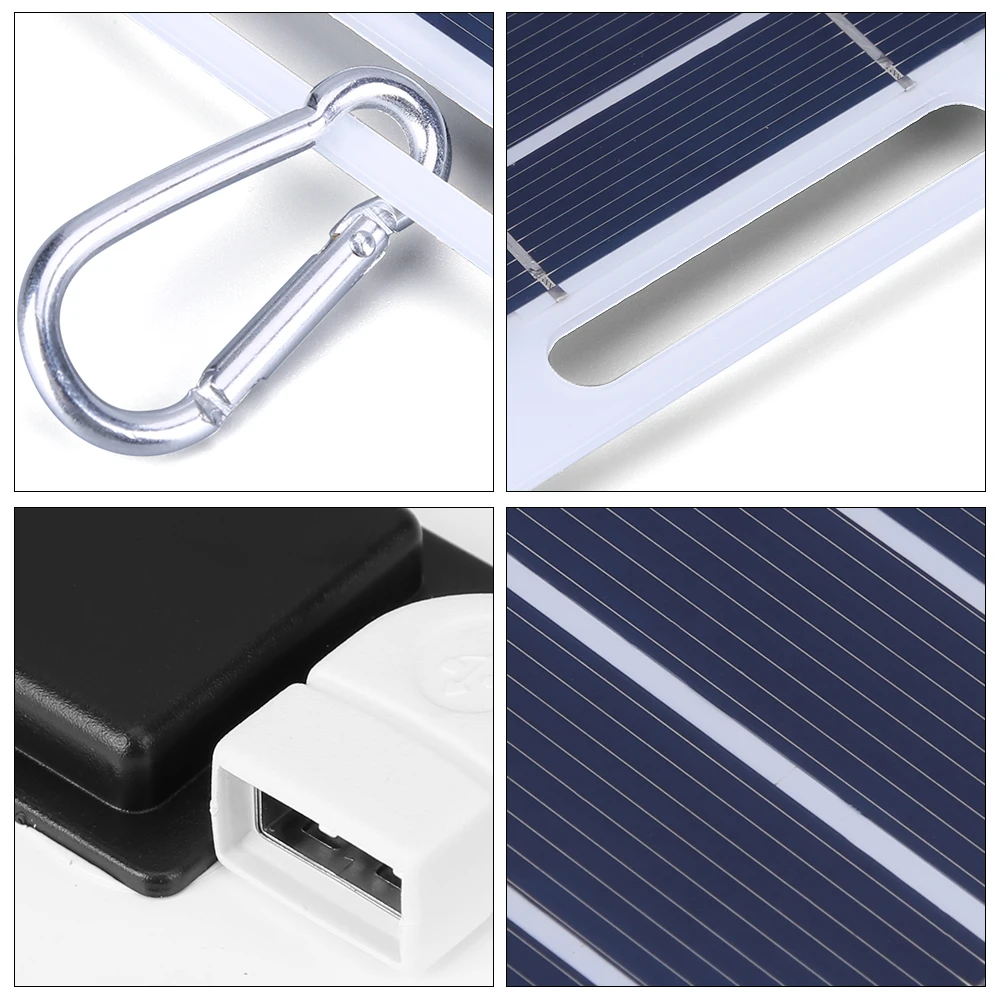 USB 방수 야외 휴대용 태양 전지 패널, 휴대 전화 충전기, 휴대 전화 충전 은행 배낭, 5-1 개, 5V