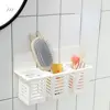 1PC Wall Mounted Toothbrush Holder Set for Bathroom. Spoons and Forks Holder for Kitchen- Space Saving Toothbrush Storage 3