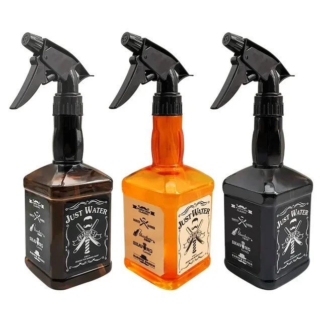 650ML Hair Mister Spray Bottle Barber Atomizer Continuous Mist Spray Bottle Hairdresser Hairspray Barber Water Hair Spary Sprey
