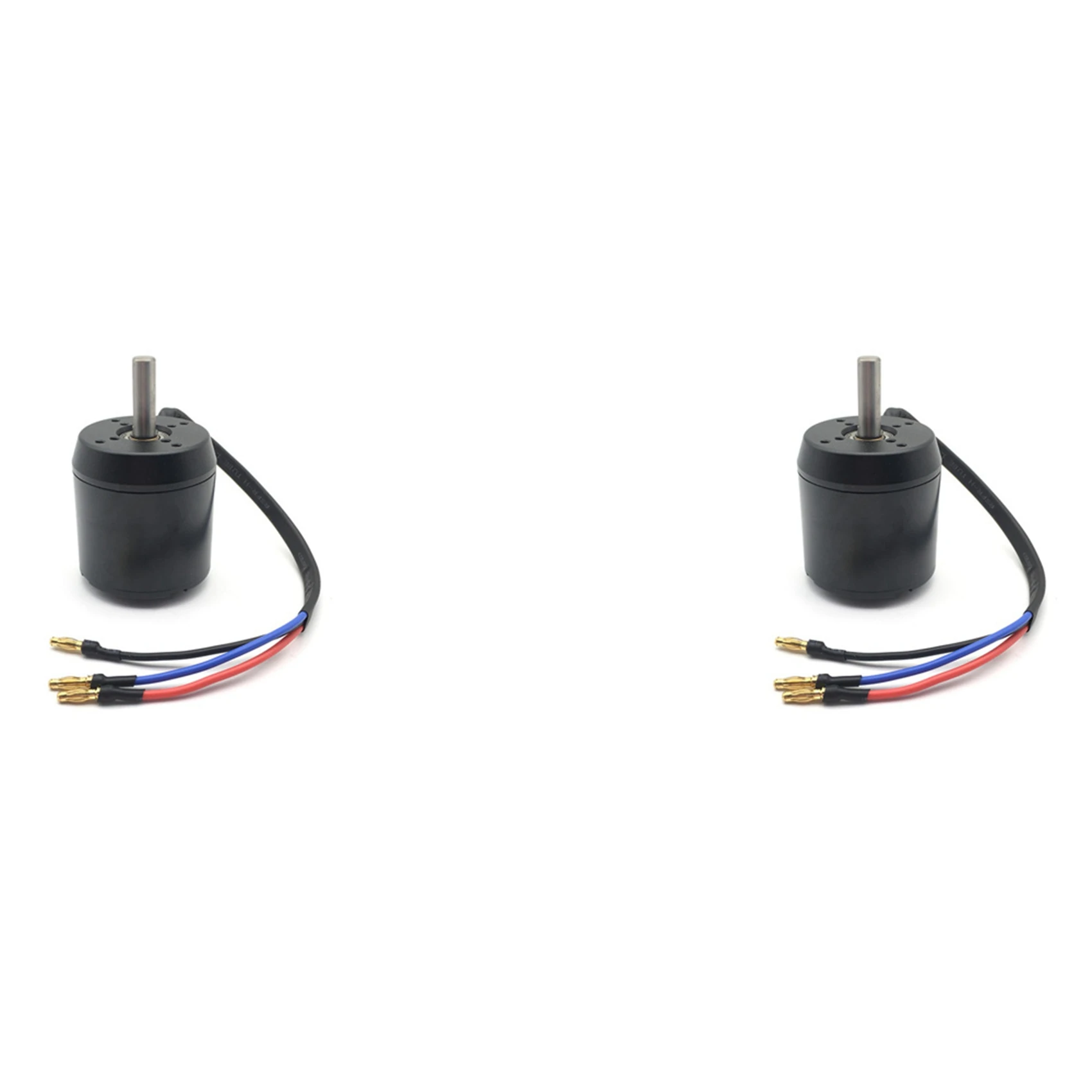 Moteur sans balais 6374 170KV 2800W pour trottinette électrique, montrant le rotor et les aimants internes.