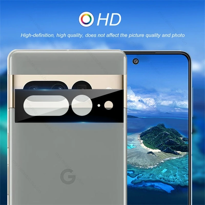 Triple Pack Back Camera Protective Glass Lens for Google Pixel - 3D Enhanced Protection Film