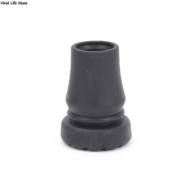 1X Walking Stick End CANE TIP Self Standing Rubber NON-SLIP End Bottom End Cane Replacement Tip Cover Pad