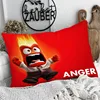Disney Inside Out 2 Cartoon Print Pillowcase Cute Funny Happy Sad Angry Pillow Pillowcase Children's Room Home Decoration Gift 3