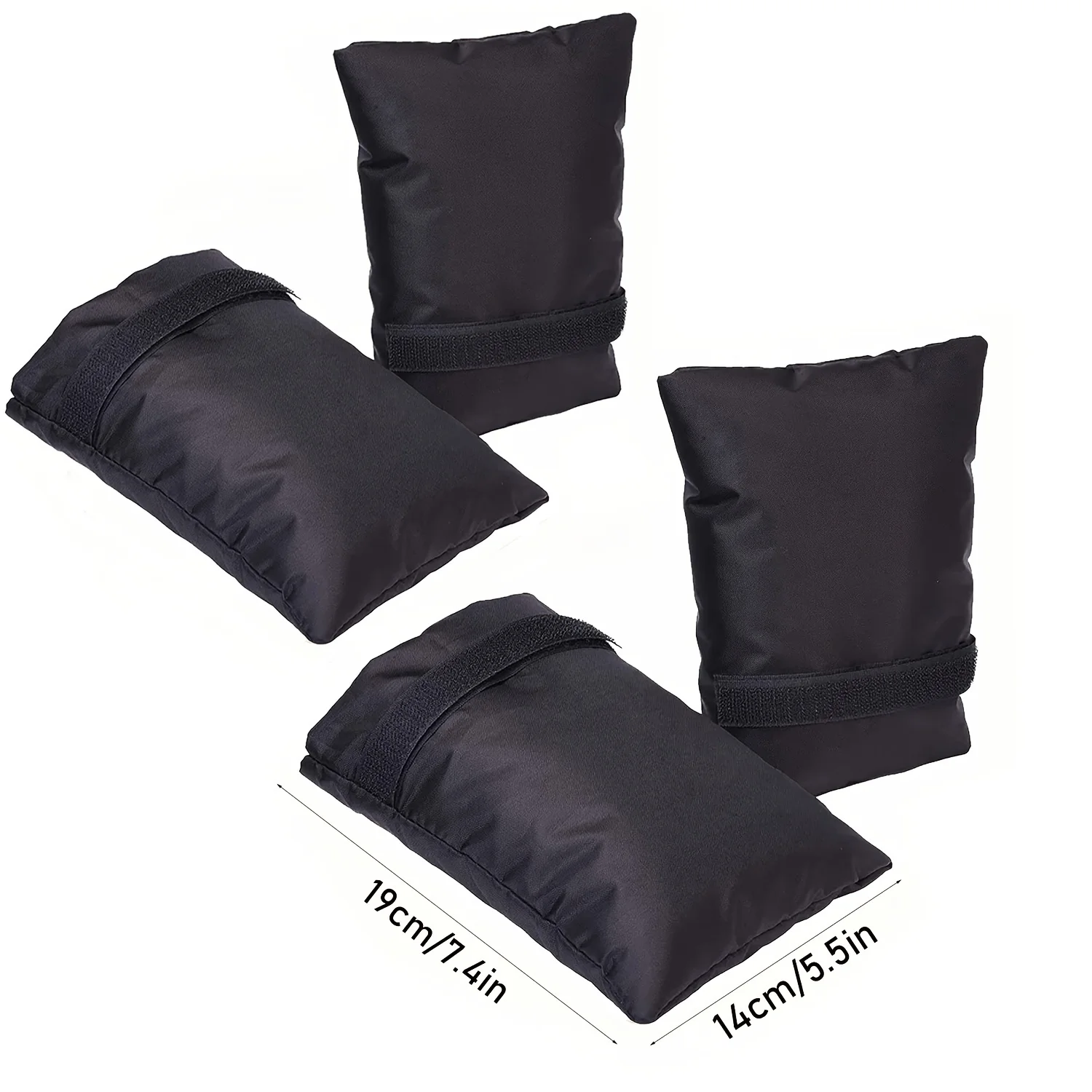 2 Couvre-robinets D'hiver Anti-gel – Imperméables, Polyester, Réutilisables, Pour Robinet Extérieur, 14x18 Cm