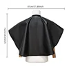 Short Square Black Waterproof Hairdressing Salon Barber Hair Cutting Cape Cloth Wrap Hairdressing Cape Barber Hair Dye Tools 2