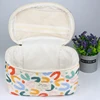1 Piece Cosmetic Bags For Women As Shown Cotton + Polyester Organizer Storage Make Up Bag, Travel Toiletry Bags, Handbags Purses 3