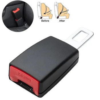 1Pc Prolunga per cintura di sicurezza per auto Copri cintura di sicurezza Imbottitura per cintura di sicurezza Estensione Fibbia Spina Fibbia Clip per cintura di sicurezza Accessori per auto