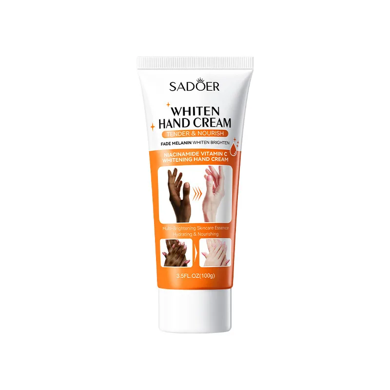 SADOER 100g Moisturizing Hand Cream Tender Nourish Non Greasy Brightening Hydrating Beauty Hands Skin Care Products
