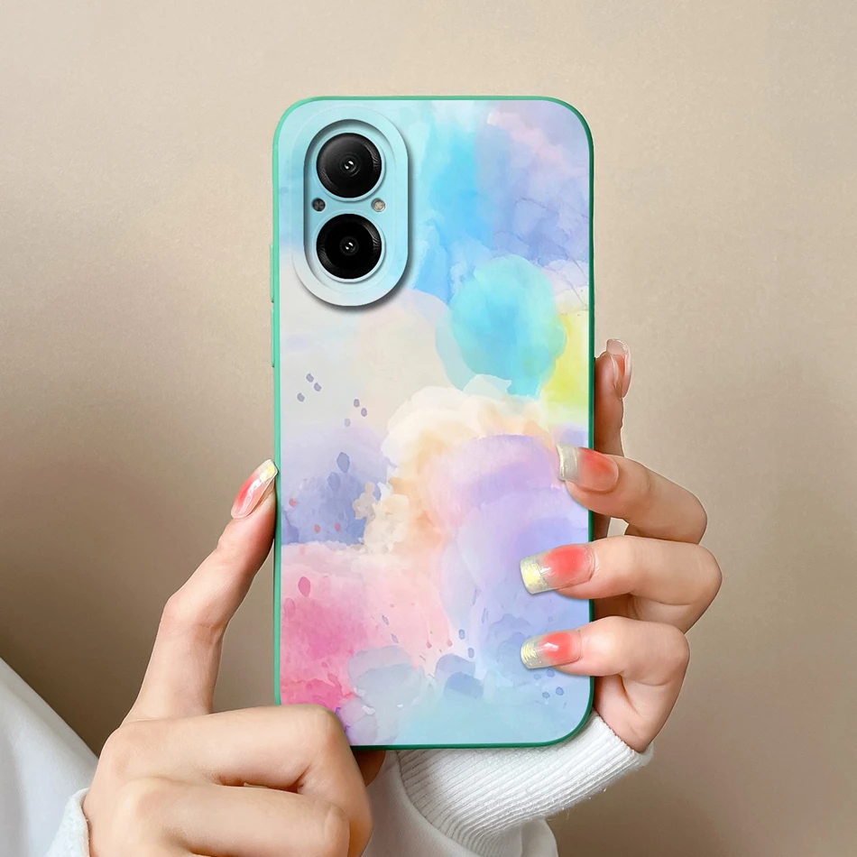 Cool Sweet Soft Liquid Silicone High-Quality Anti-Drop Phone Case - Back Cover Protection