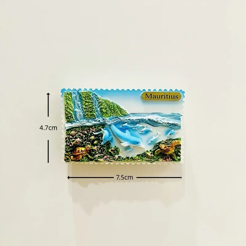 Mauritius 3D Frigo Magnete Viaggi Souvenir Regalo Italia