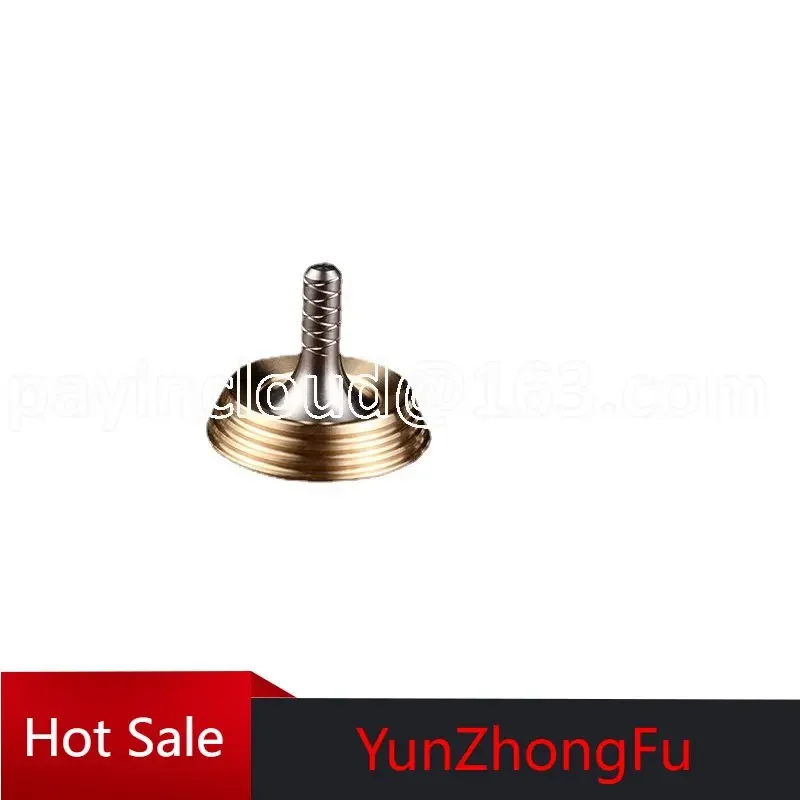 

CNC Compact Car Decompression Physics Metal Fingertip Hand Pinch Brass Stainless Steel Anti-Gravity Rotating Concave Mirror Gyro