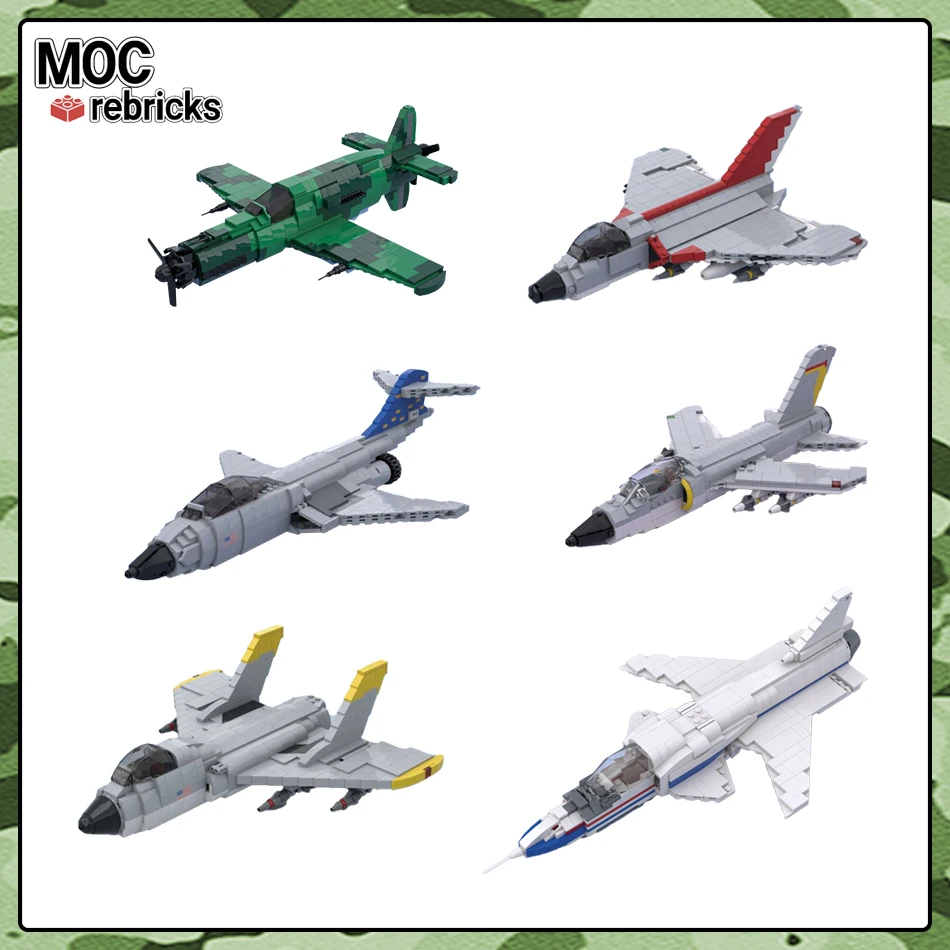子供のための軍事攻撃戦闘機ビルディングブロック飛行機モデルアセンブリレンガおもちゃ誕生日プレゼント790個