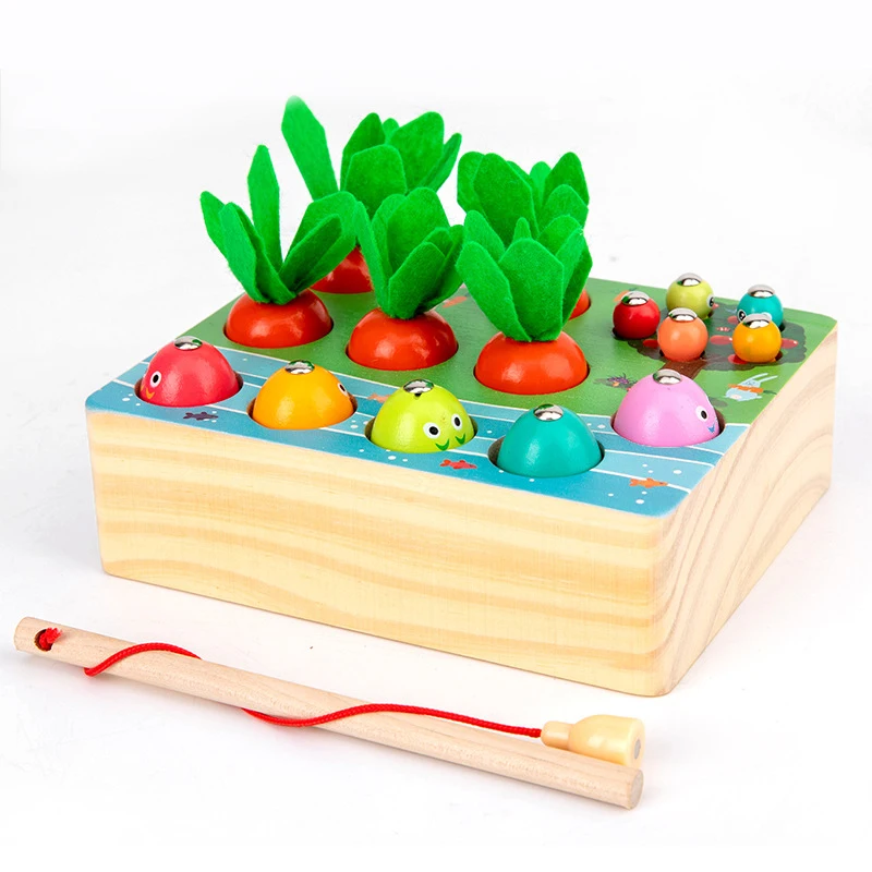 Montessori Wooden Children Toys Memory Match Stick Chess Game Fun Block Puzzle Board 3-5 Year Old