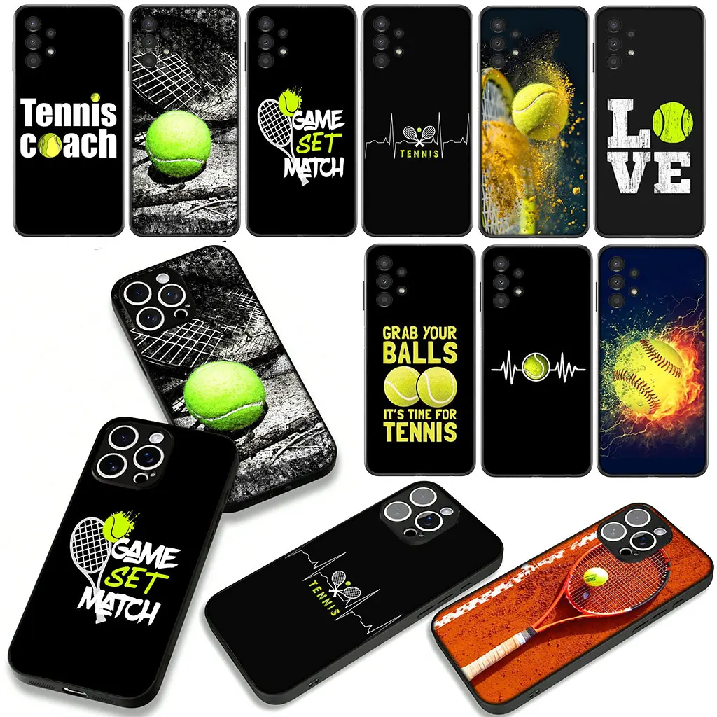 Eat Sleep Tennis Repeat Ball Coach Phone Case
