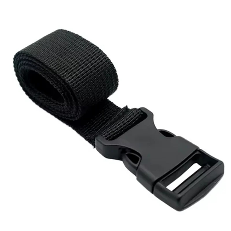 0,5-3M Reise gebunden schwarz langlebig Nylon Fracht Spanngurt Gepäck Wimpern Gürtelband mit Nockenschnalle Reise-Sets Outdoor Camping Werkzeug – Detail 3