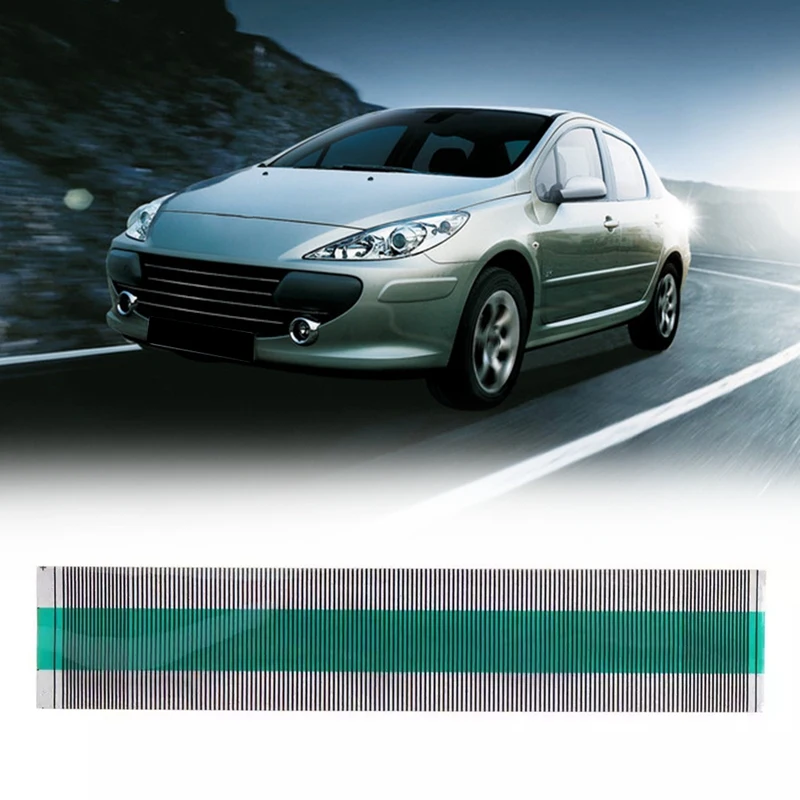 Car Multi Info LCD Display Pixel Repair Foil Flat LCD Connector Dashboard Repair For Peugeot 307/407/408