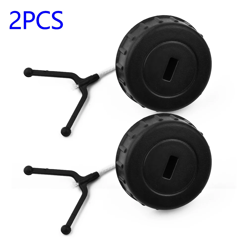 

2pcs Fuel Oil Lids Tank Cover Cap Set For Stihl MS170 MS180 Chainsaw Garden Power Tool Replacement Parts