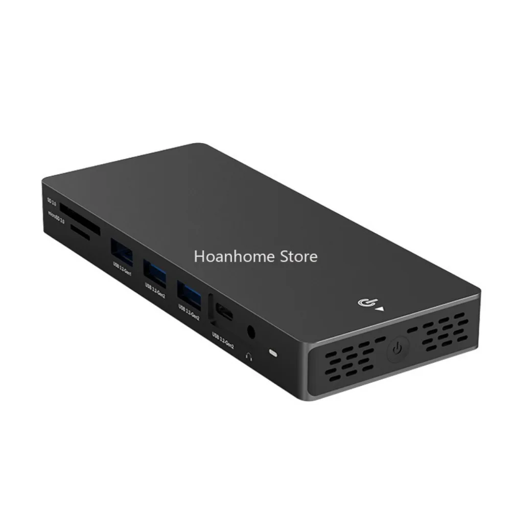 

8K Docking Station Hdmidp Three-Screen Heterodisplay Gigabit Network Port 10gusb Cable Seperater Notebook Type-C Expansion Dock