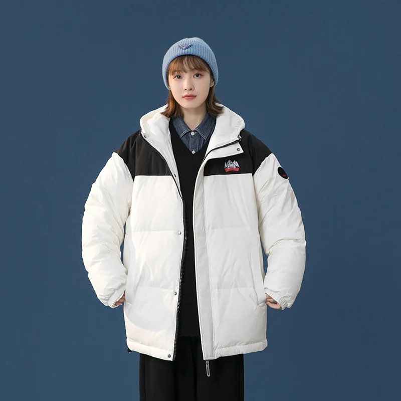 2022 New Fashion Women Down Coat Fashion Short Winter Jacket Fashion Couple Warm Outwear