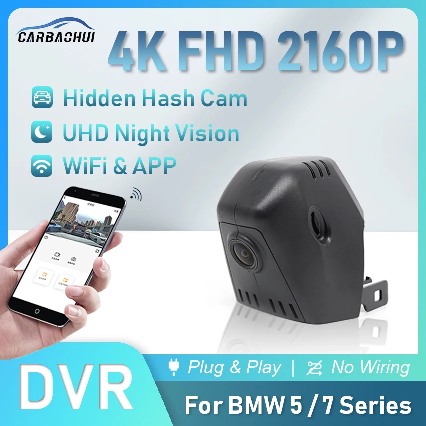 Видеорегистратор Автомобильный HD 4K 2160Peasy для BMW 5 Series 7 G11 G32 G30 730 740 |
