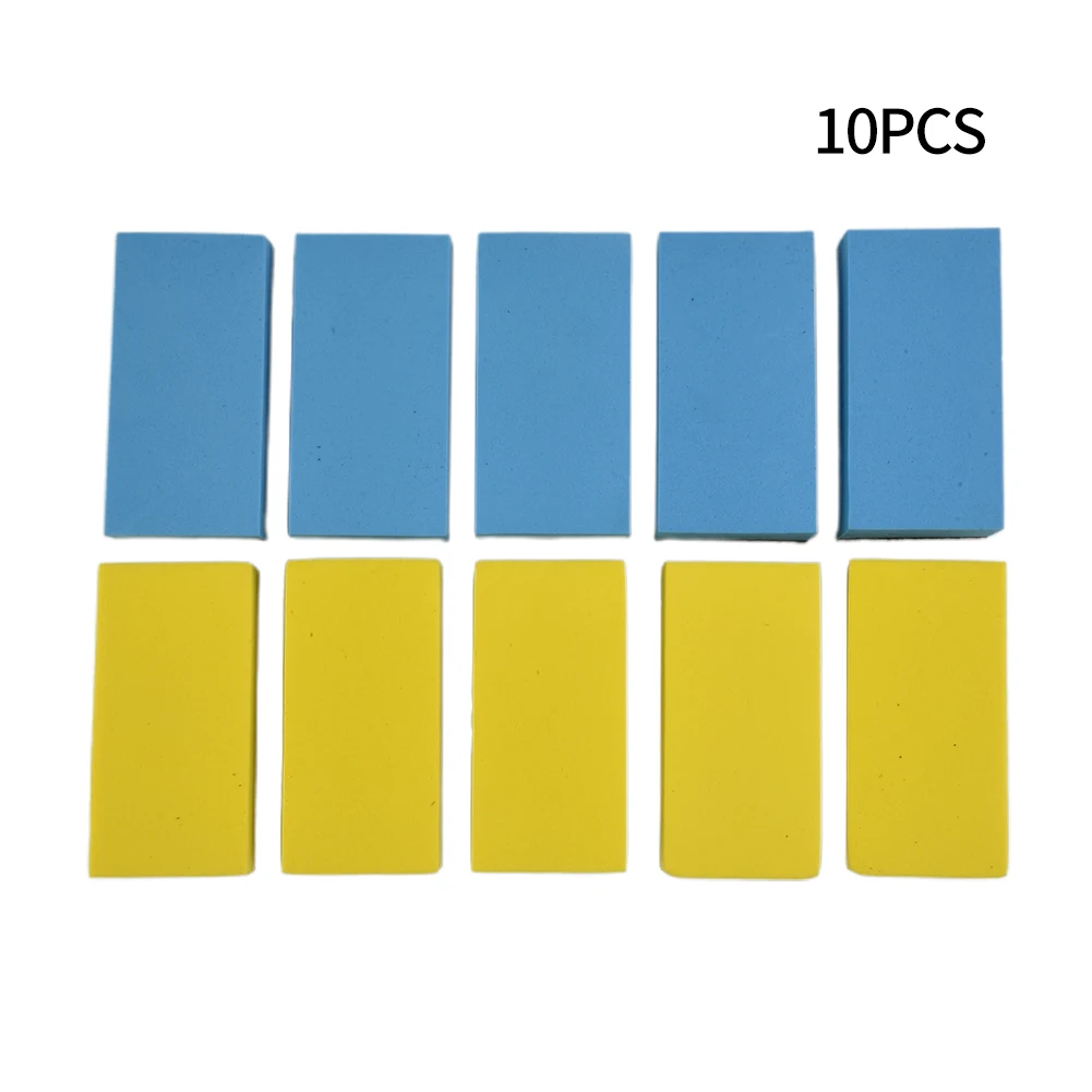 

Automotive Care & Detailing Polishing Sponge Polishing Sponge 10Pcs 8*4*1.8cm Car Sponge Wax Coat Applicator For Tyre Dressing