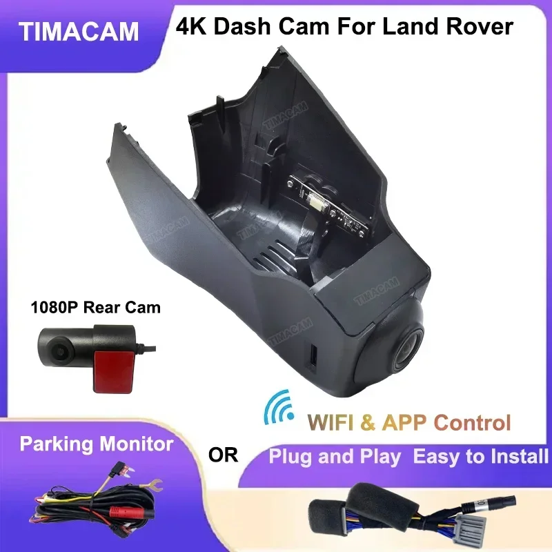 

4K 2160P Dash Cam Front and Rear Camera Car DVR Dedicated Video Recorder For LAND ROVER Range Rover Sport Evoque 2014 2015 2016