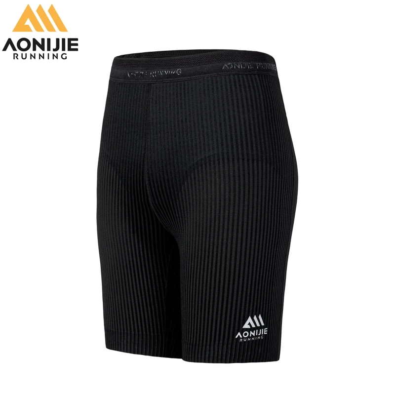 AONIJIE FW5183 Athletic tight shorts for women Breathable, quick-drying sports leggings for running marathon cycling yoga