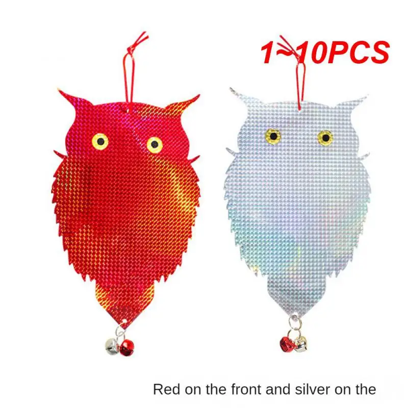 

1~10PCS Flash Reflective Owls Anti Bird Reflective Sticker Bird Repeller Control Scare Device Bird-repelling Double-sided
