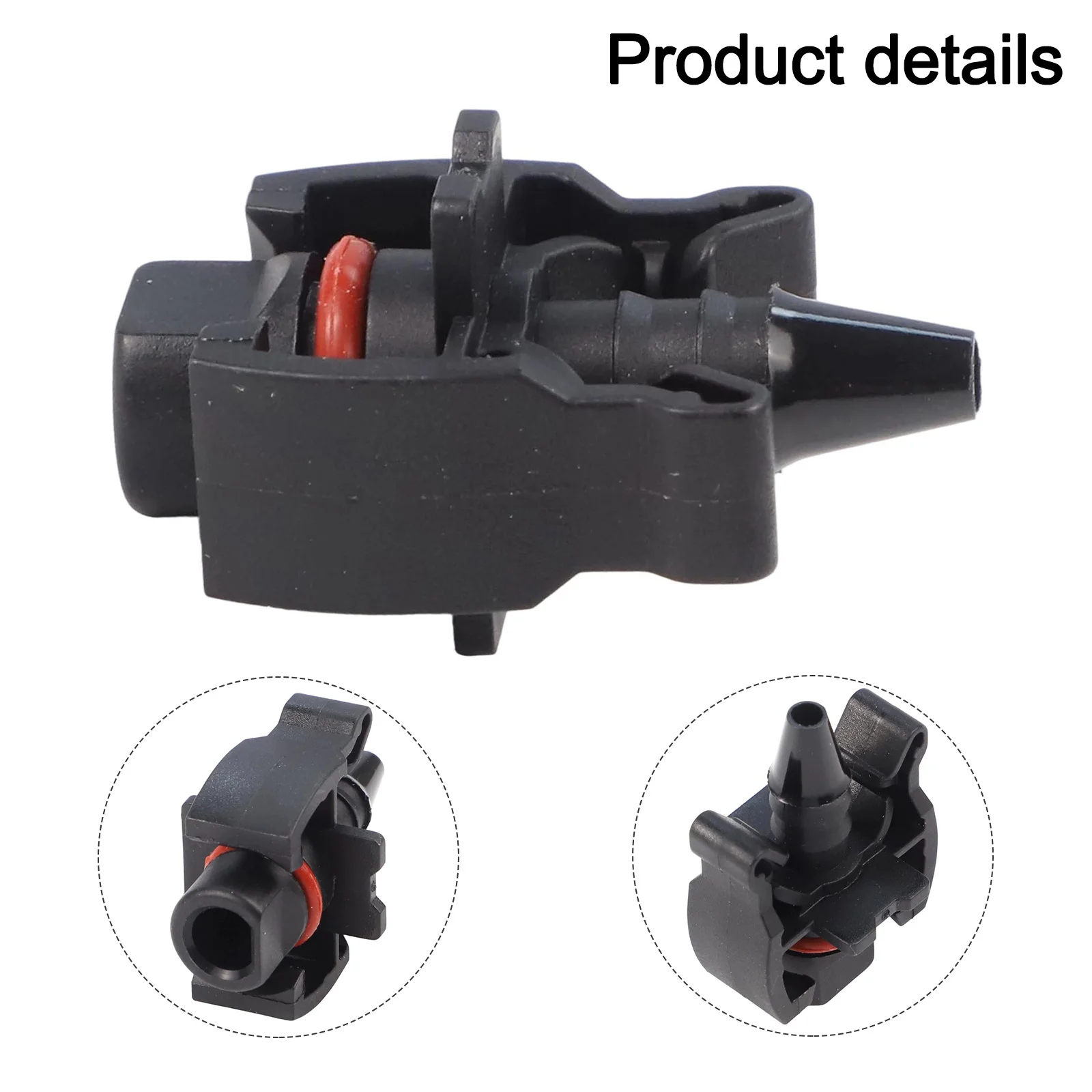 Expansion Tank Return Hose Connector Protector 1Pc Car Kettle Return Pipe Connector Easy Installation Waterproof Durable Part