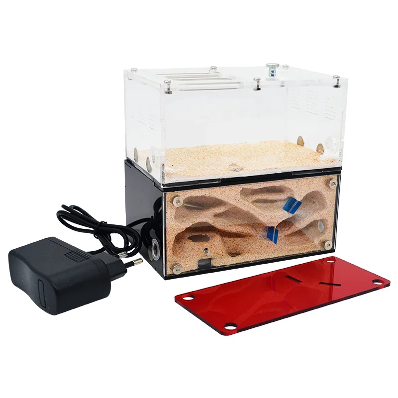 

Acrylic Ant Farm Unlimited Expansion Ant Nest with Intelligent Temperature Control Concrete Ant House Anthill Pet Workshop