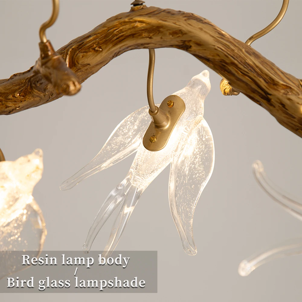 Bird Crystal Ceiling Chandelier 6