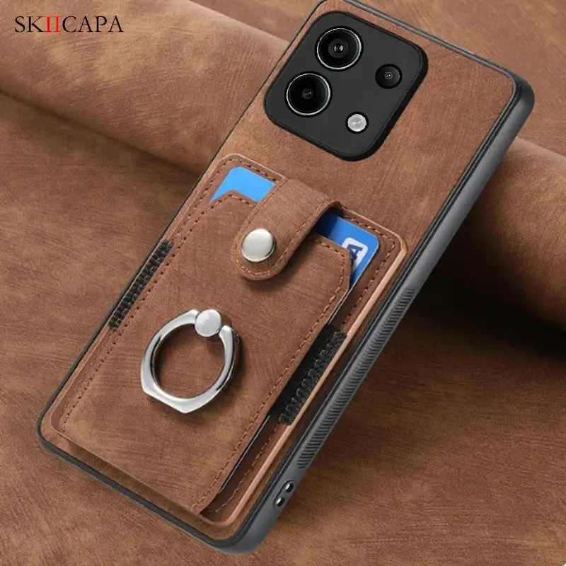 SHIYENA Funda De Cuero Para Nokia 5.4, A Prueba De Golpes, Billetera Con Tapa De Cuero Con Ranura Para Tarjeta Magnética, Soporte Para Teléfono