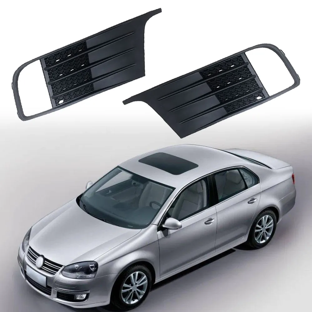 

5C6853665C 5C6853666C For VW Jetta MK6 GLI 2012 2013 2014 Auto Front Left Right Bumper Fog Light Lamp Grill Cover