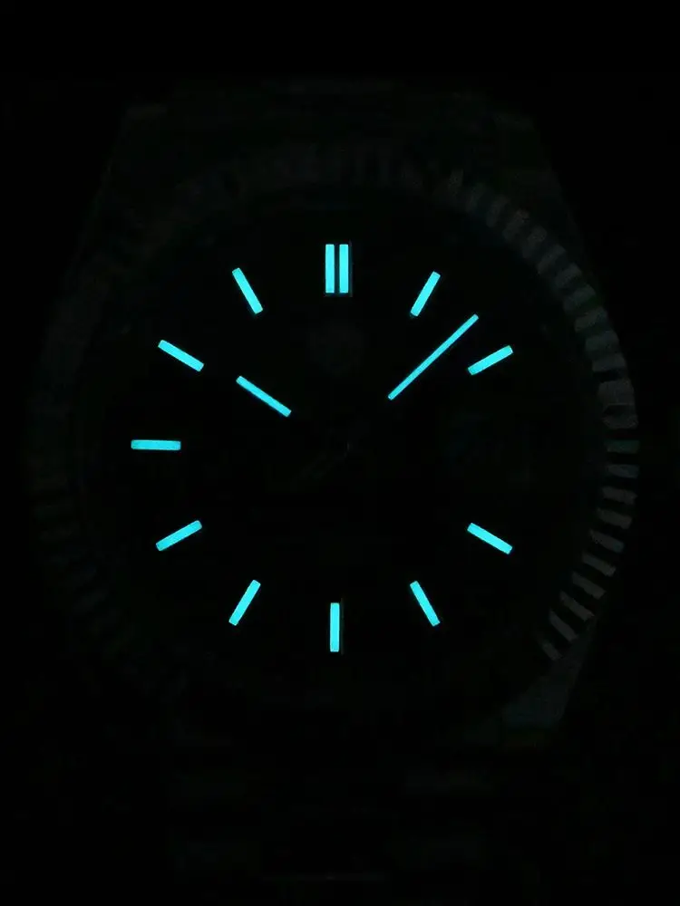 San Martin Retro DATE JUST V2 40mm Men Watch Luxury Automatic Mechanical Watches Sapphire Cyclops 10Bar Luminous BGW-9 SN0059-2 6
