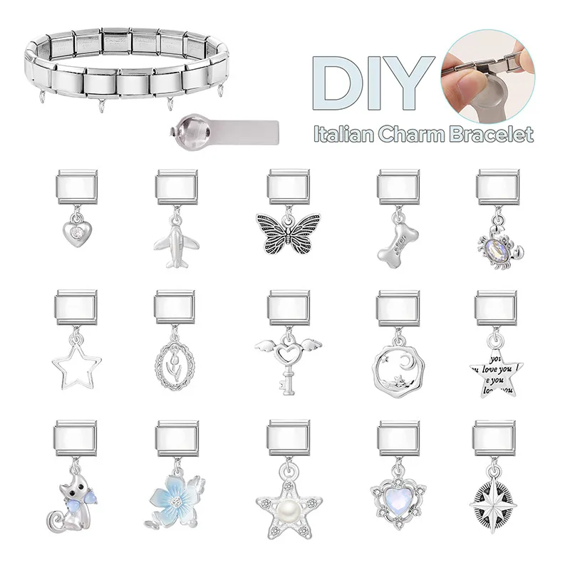 Cute Y2K Stainless Steel DIY Bracelet