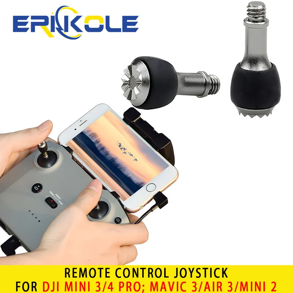 Joystick Controlador Para Mini Pro, 2 Piezas RC Joystick De Aluminio Control Remoto Sticks Para Dji Rc Joystick Caracteristicas De Vanguardia