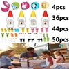 Mini Cartoon Animal Food Toothpicks Condiment Squeeze Bottles Reusable Condiments Containers Outdoor Tableware Cooking Supply 1