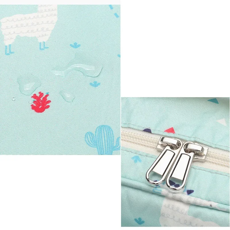 Maternity Bag Baby Diaper Bags for Disposable Reusable Fashion Prints Wet Diaper Bag Double Handle Wetbags Backpack Diaper Bag 4