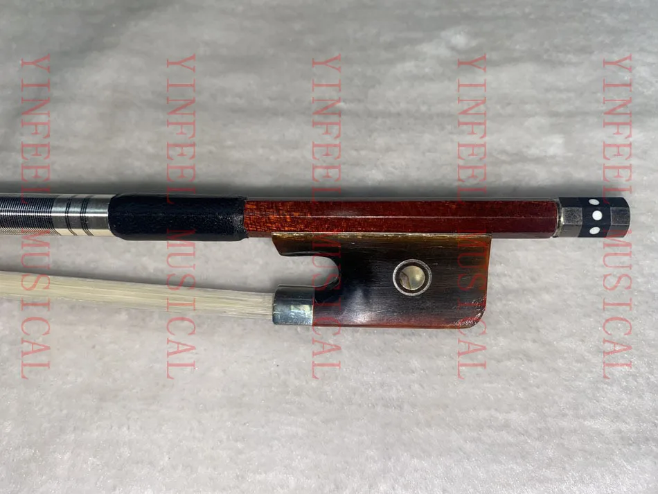 4/4 MASTER maker Hybrid Carbon Fiber cello Bow red ox horn fittings Wood skin TOP Performance Lightweight Fast response