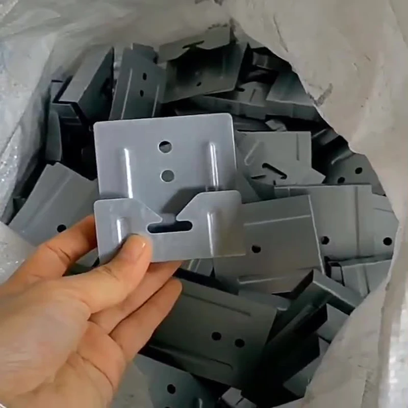 อุปกรณ์แขวนกระจกแบบห้อย 5 ชิ้น สำหรับติดตั้งกระจกห้องครัวและห้องน้ำ กรอบกระจกแขวน ฮาร์ดแวร์ 1