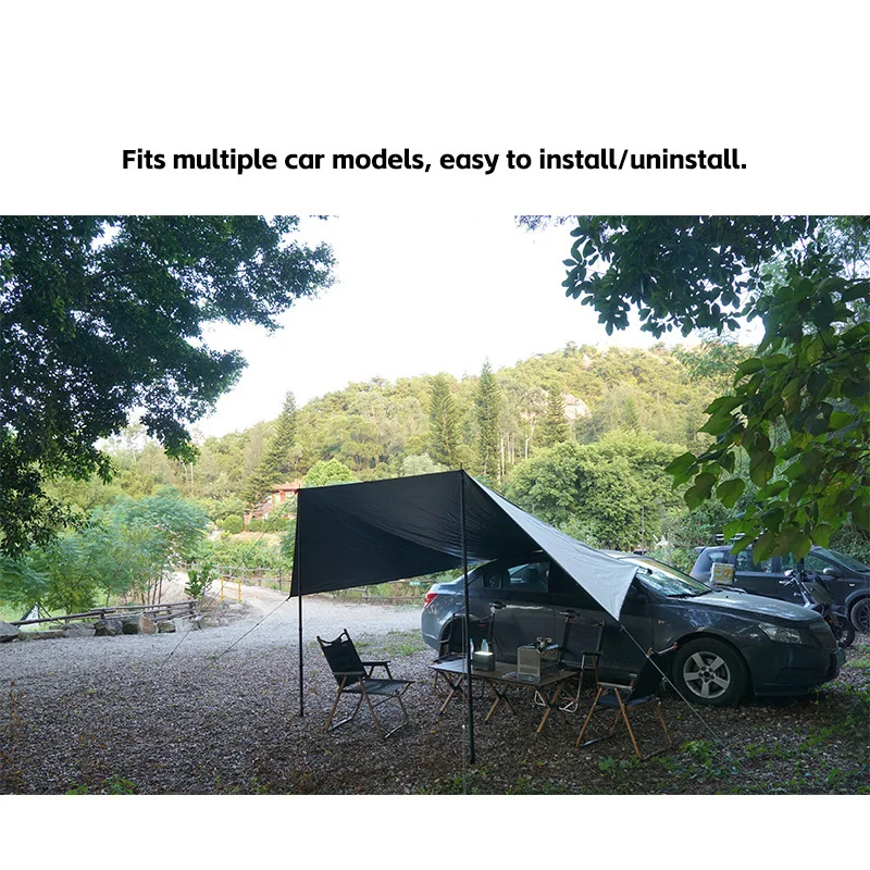 Bat shape car awning 4