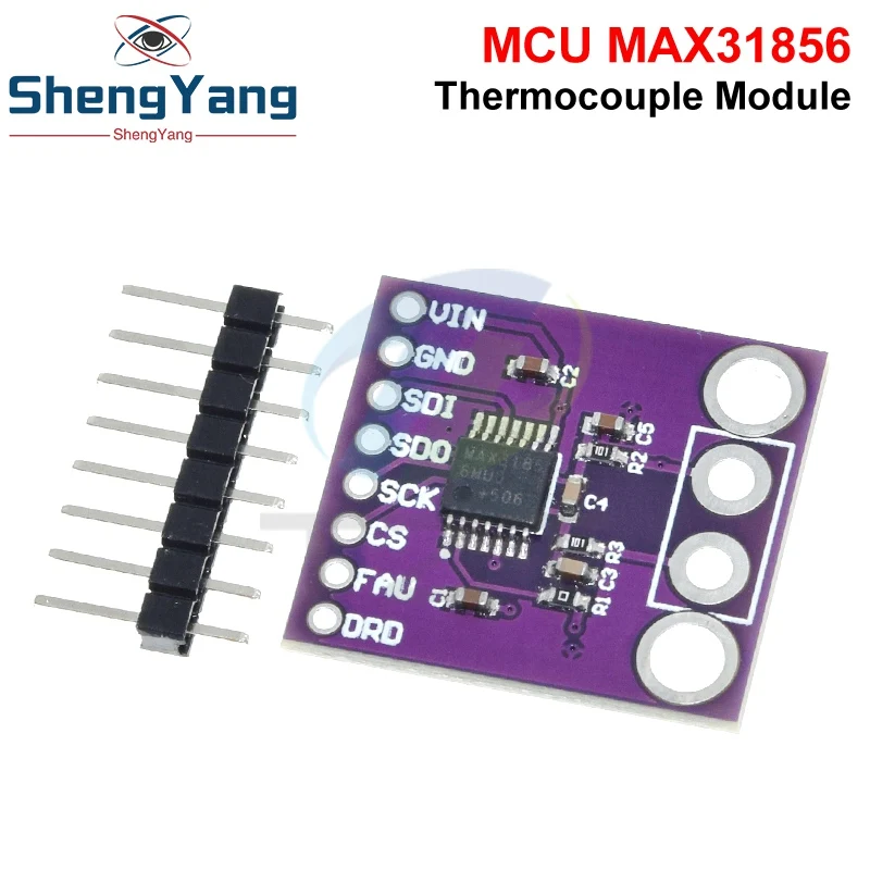 1/3 Stück MAX31856 CJMCU Thermoelement-Modul Hochpräzises Entwicklungsboard-Modul A/D-Wandler Universaltyp CJMCU-MAX31856