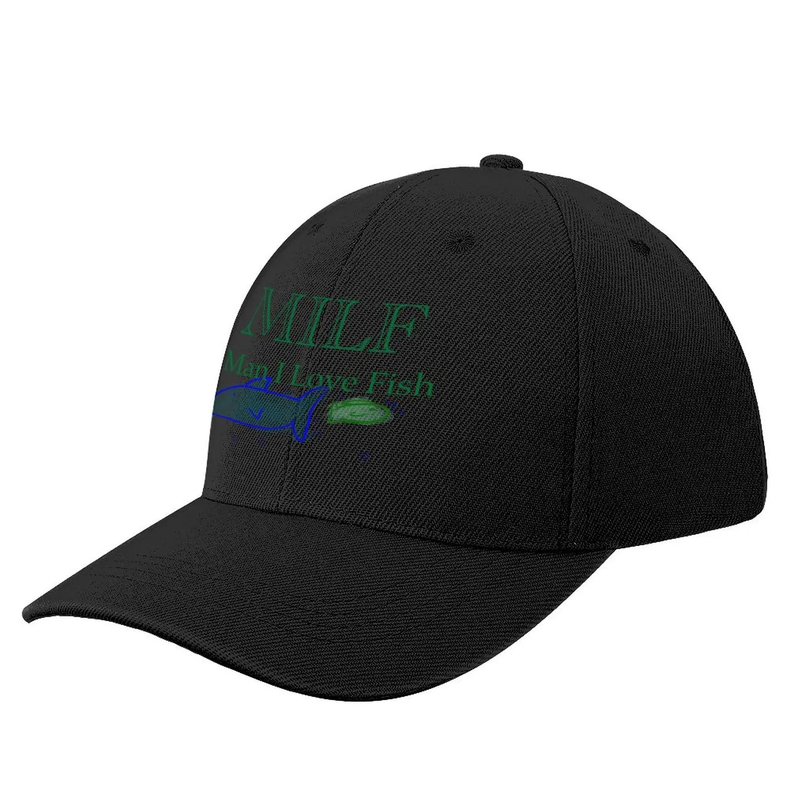 

Man I Love Fish Baseball Cap New Hat Wild Ball Hat Hat For Women 2023 Men's
