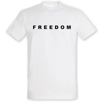 Freedom Charlie Kirk T-shirt Cotton Loose Casual Female/Male Tshirts Unisex Streetwear America American Fashion Women T Shirts 1