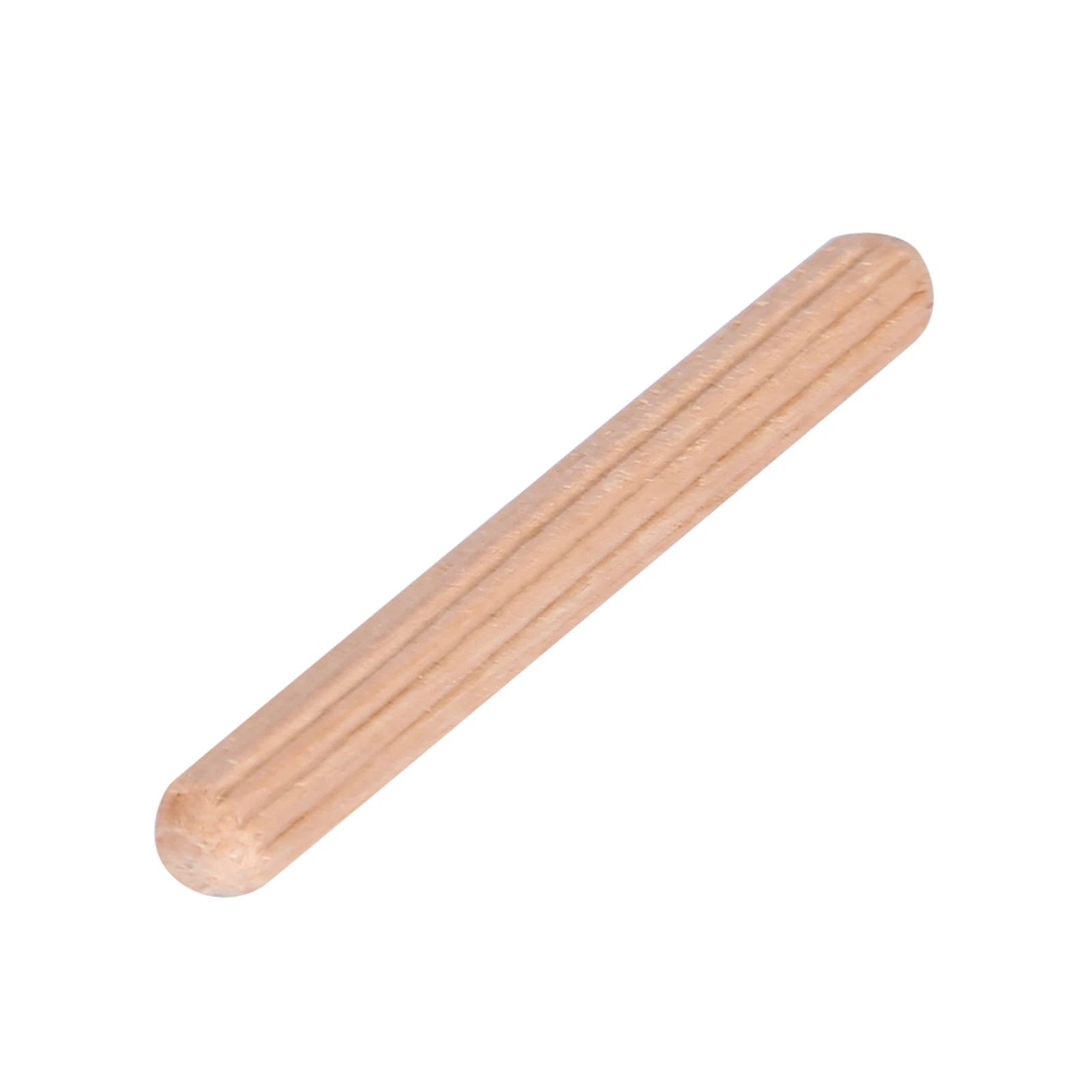50pcs Cabinet Drawer Round Fluted Wooden Craft Dowel Pins Rods M6*30/40/50mm M6 Wood Dowel Pins For furniture Wooden Cylindrical Locating Dowel Pin Wooden Dowel Pins