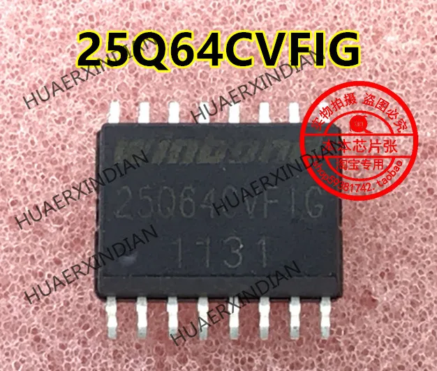 

Новый W25Q64CVFIG 25Q64CVFIG 25Q64CVF1G SOP-16 в наличии