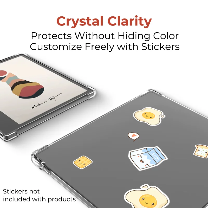 Twosheep Premium Clear Protective E-Book Case