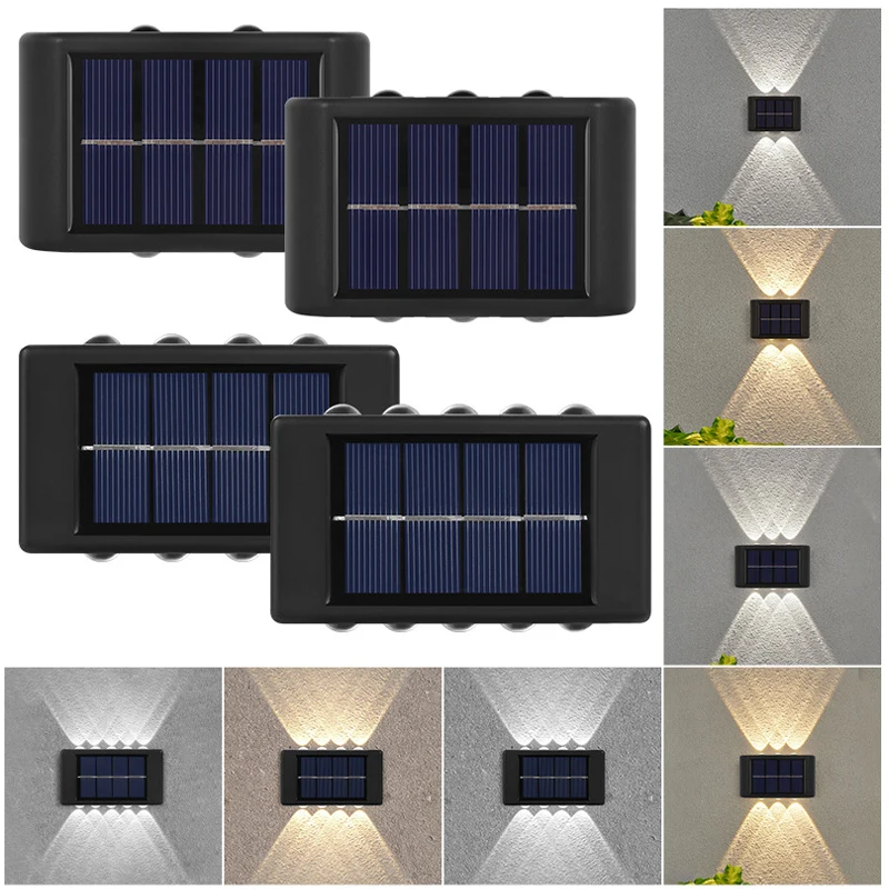 Solar Light Waterproof Solar LED Light Outdoor Sunlight Lamp for Garden Street Landscape Balcony Decor Solar Wall Lamp Outdoor solar lamps